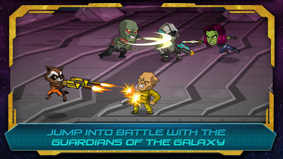 Guardians of the Galaxy mobile game outed by Malaysian soft launch