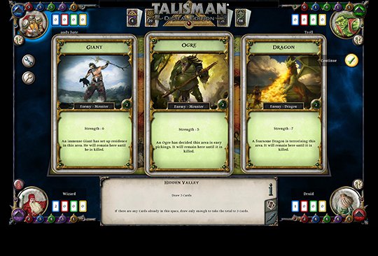A new update has added The Woodlands to Talisman: Digital Edition for mobile and Steam