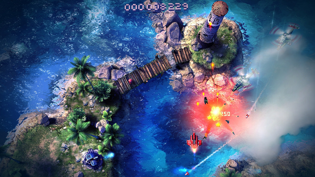 Mobile shoot-em-up Sky Force Anniversary gets ported to PSVita, new content added