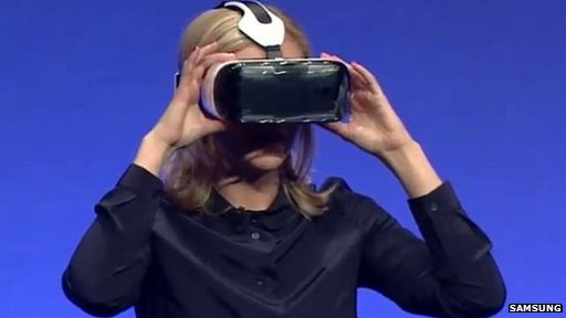Samsung announces Gear VR, a virtual reality headset for the new Galaxy Note 4