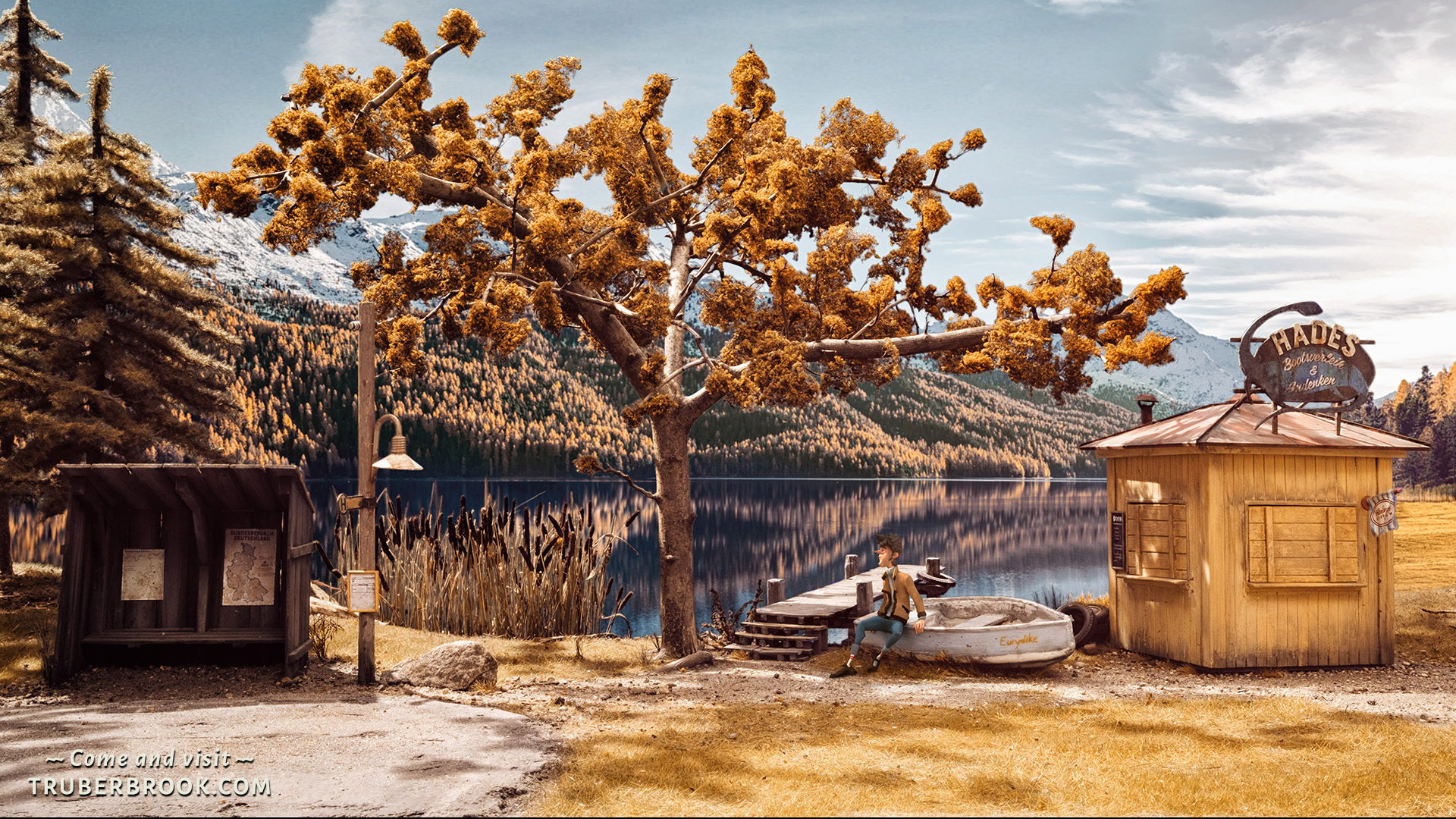 The fabulous adventure game Trüberbrook's just gotten an awesome new Switch trailer