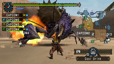 PSP classic Monster Hunter Freedom Unite will be stomping its way over to iOS in the US soon