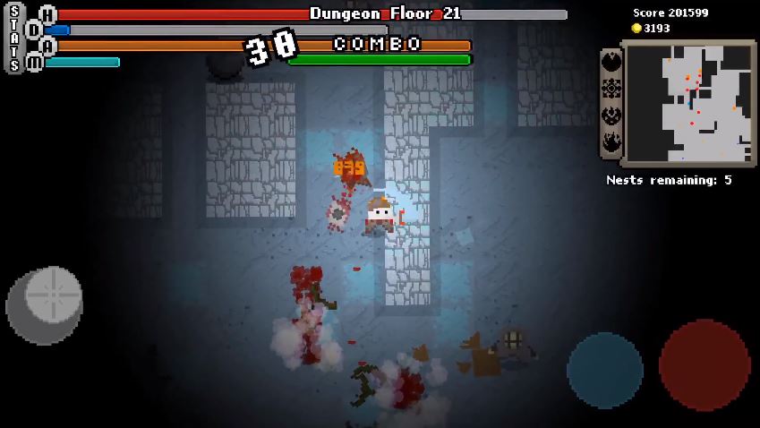 The Scrungeon Depths is an insane randomly generated roguelike, coming to iOS, Android, and Steam in November