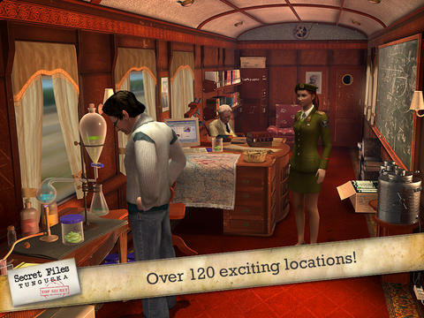 Secret Files Tunguska, a point-and-click adventure about the mysterious explosion in 1908, is out now for iPhone and iPad