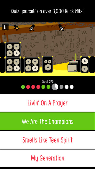 Put your rock music knowledge to the test in SongPop spin-off Rock On, out April 2nd