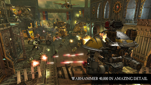 Gorgeous on-rails shooter Warhammer 40,000: Freeblade gets ported to Android, out now