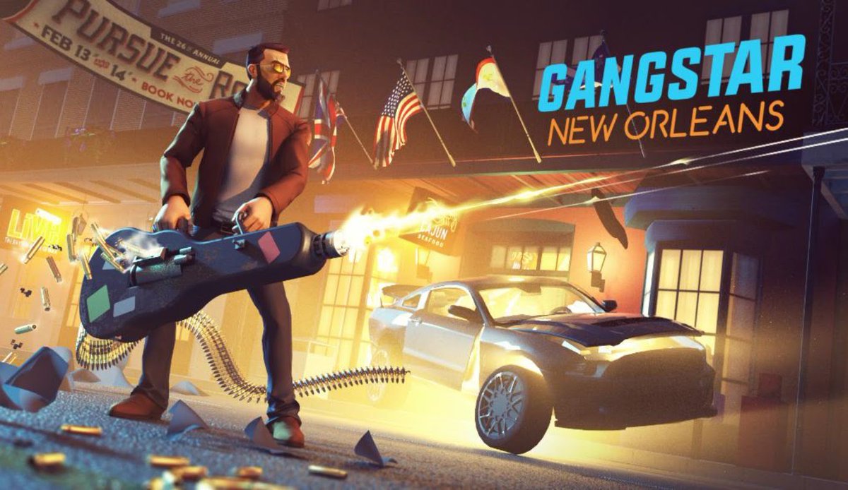 Gameloft announces the open-world Gangstar: New Orleans, and online shooter Modern Combat Versus