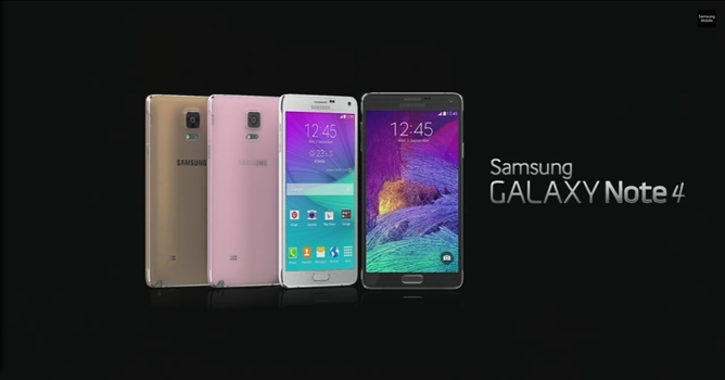 Samsung reveals Galaxy Note 4 and the curved screen Galaxy Note Edge