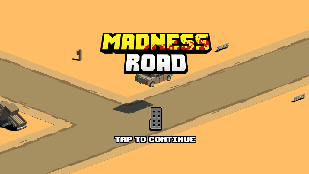 Test your mental stability and driving skills on Madness Road, coming next month to iOS