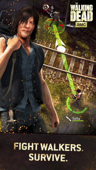 The Walking Dead: No Man's Land lets you fight zombies alongside Daryl Dixon, out on iOS now
