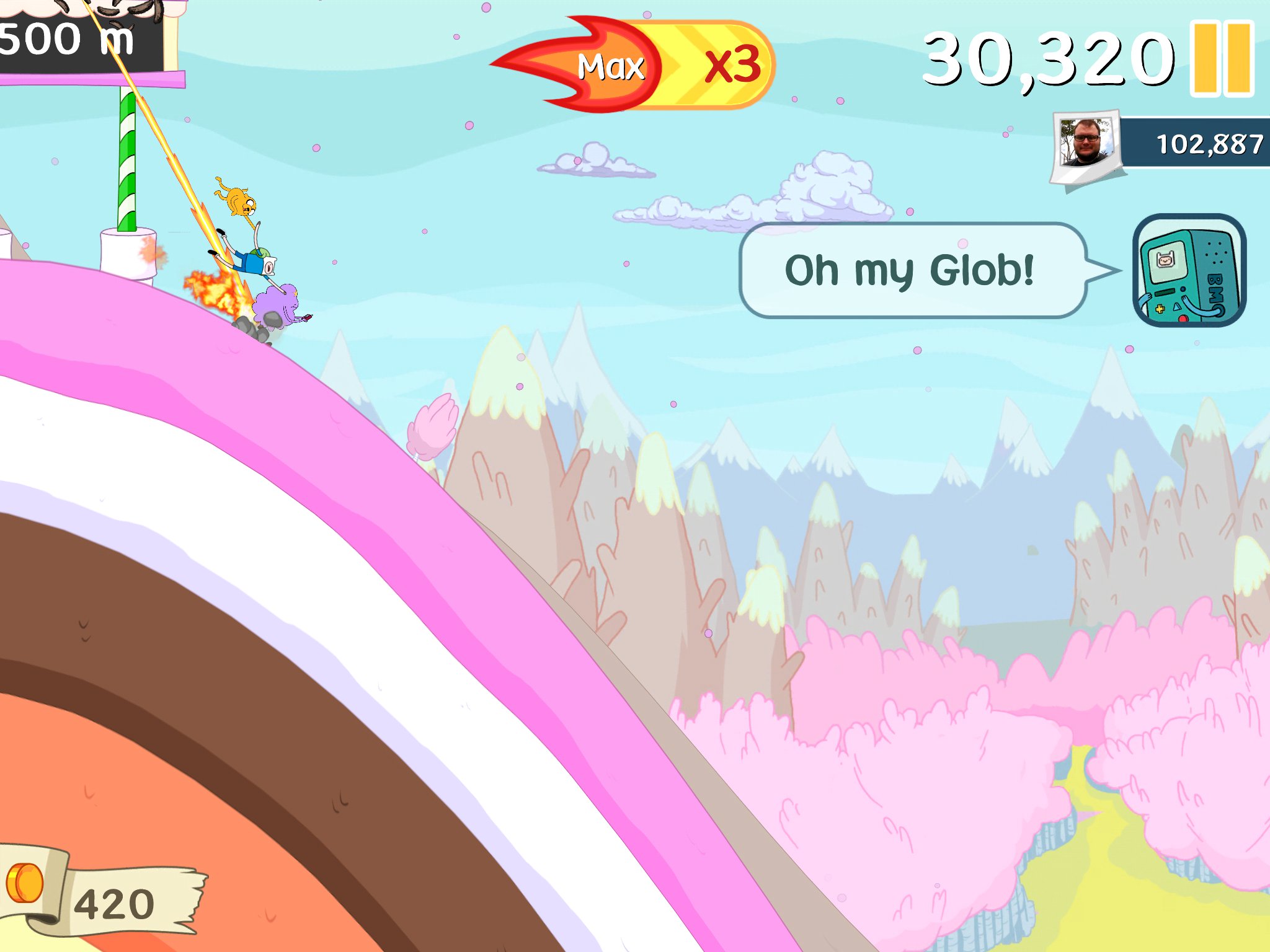 Ski Safari: Adventure Time is this month's free iOS game over on IGN