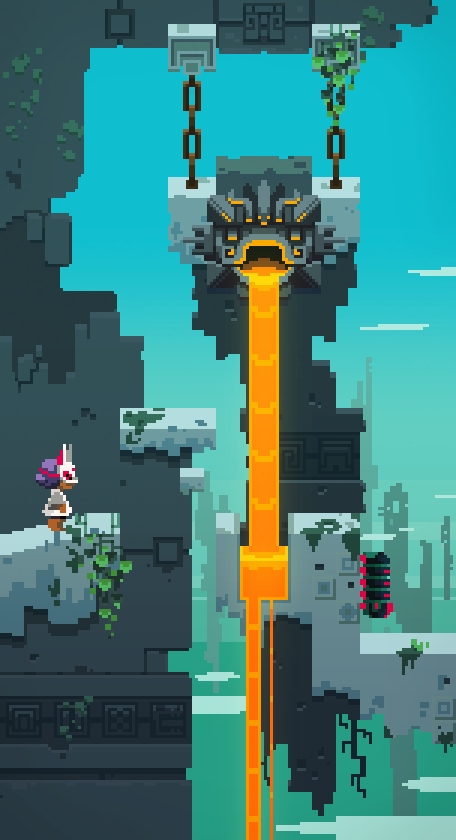 Cerulean Moon is an upcoming platformer in which you move the world rather than the character