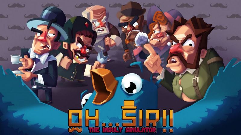 Actually get away with insulting people in Oh...Sir!, out today on mobile and Steam