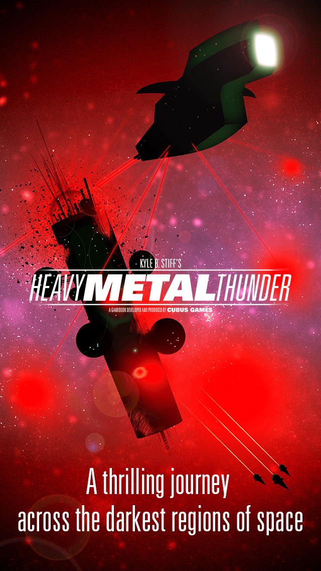 Heavy Metal Thunder is a grim sci-fi gamebook coming to iOS on September 3rd