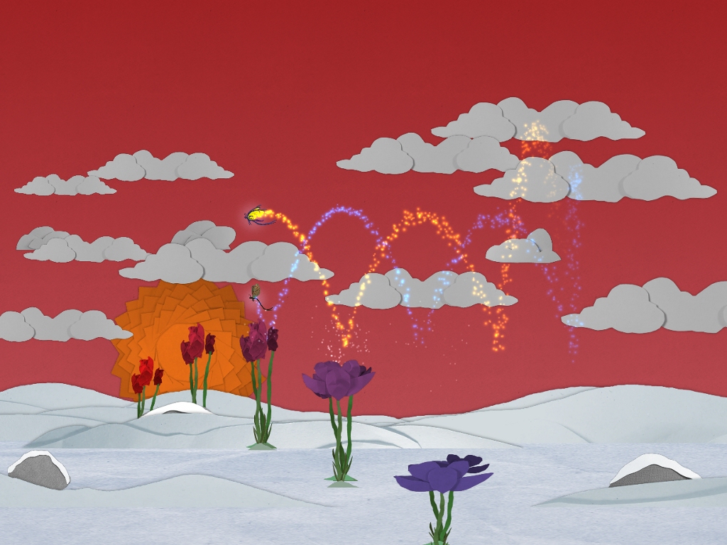 Ephemerid is a rock-'n'-roll adventure set in an insect world made of paper out now for iPad