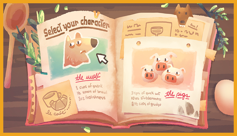 Go head-to-head against a friend in The Wolf's Bite, a narrative adventure coming to iOS this autumn