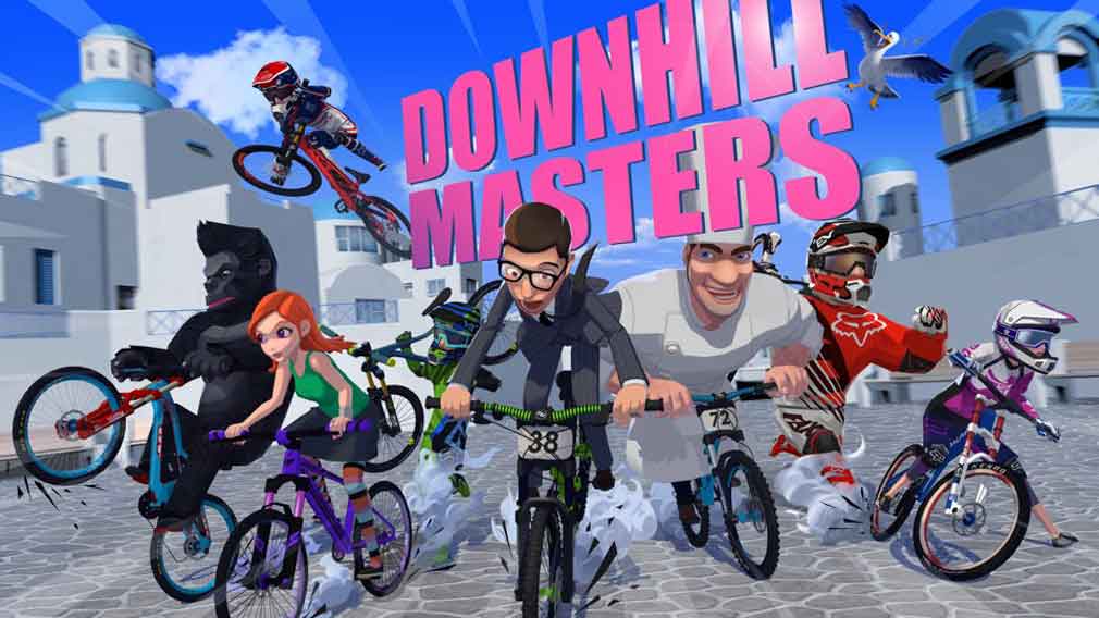 Arcadey biking game Downhill Masters is now out on Android