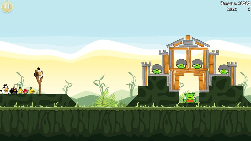 Angry Birds updated with new 15 new levels and gigantic birds