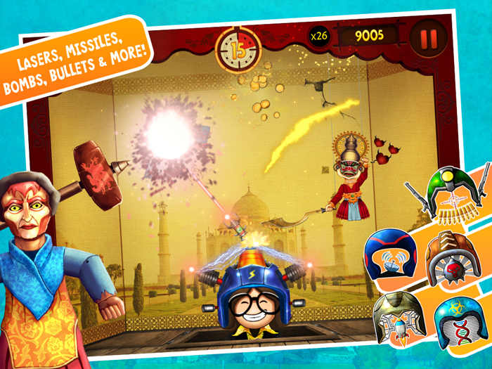 Soft-launched Puppet Punch lets you do exactly what its title says - a lot