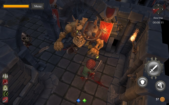 TinyKeep is a great looking 3D dungeon crawler for high powered Android devices