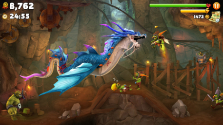 Hungry Dragon is the follow up to Ubisoft's insatiable Hungry Shark