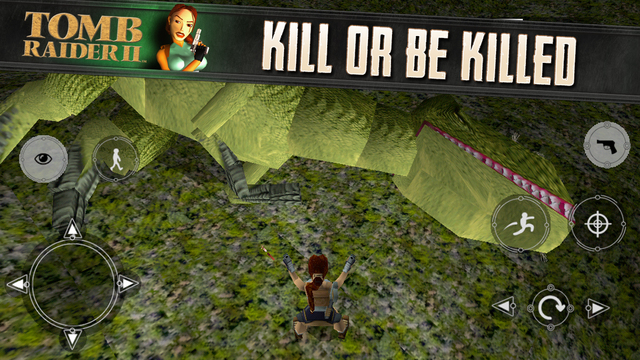 Tomb Raider II just back-flipped out of the past and landed on Android
