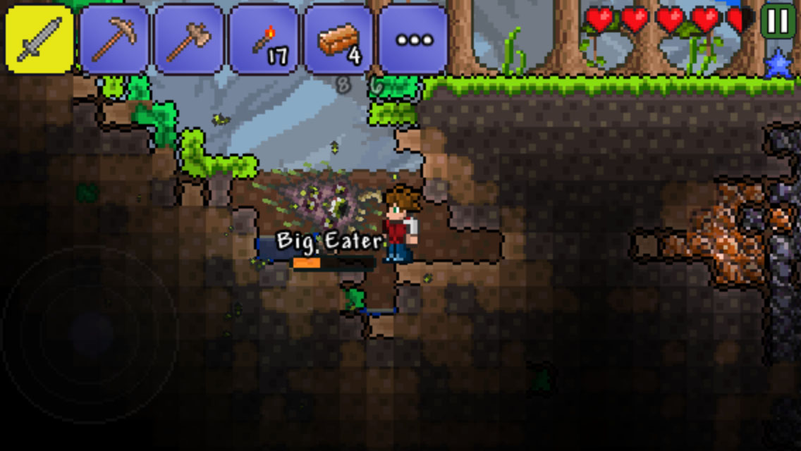 Terraria will be updated with thousands of additional features for Vita on April 17th