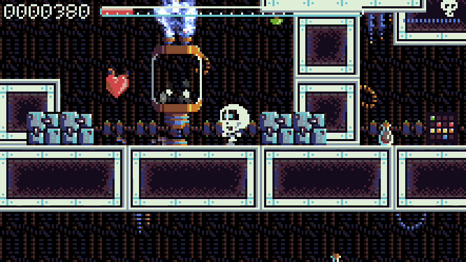 Retrieve your missing organs and solve puzzles in 2D platformer Spooky Pooky