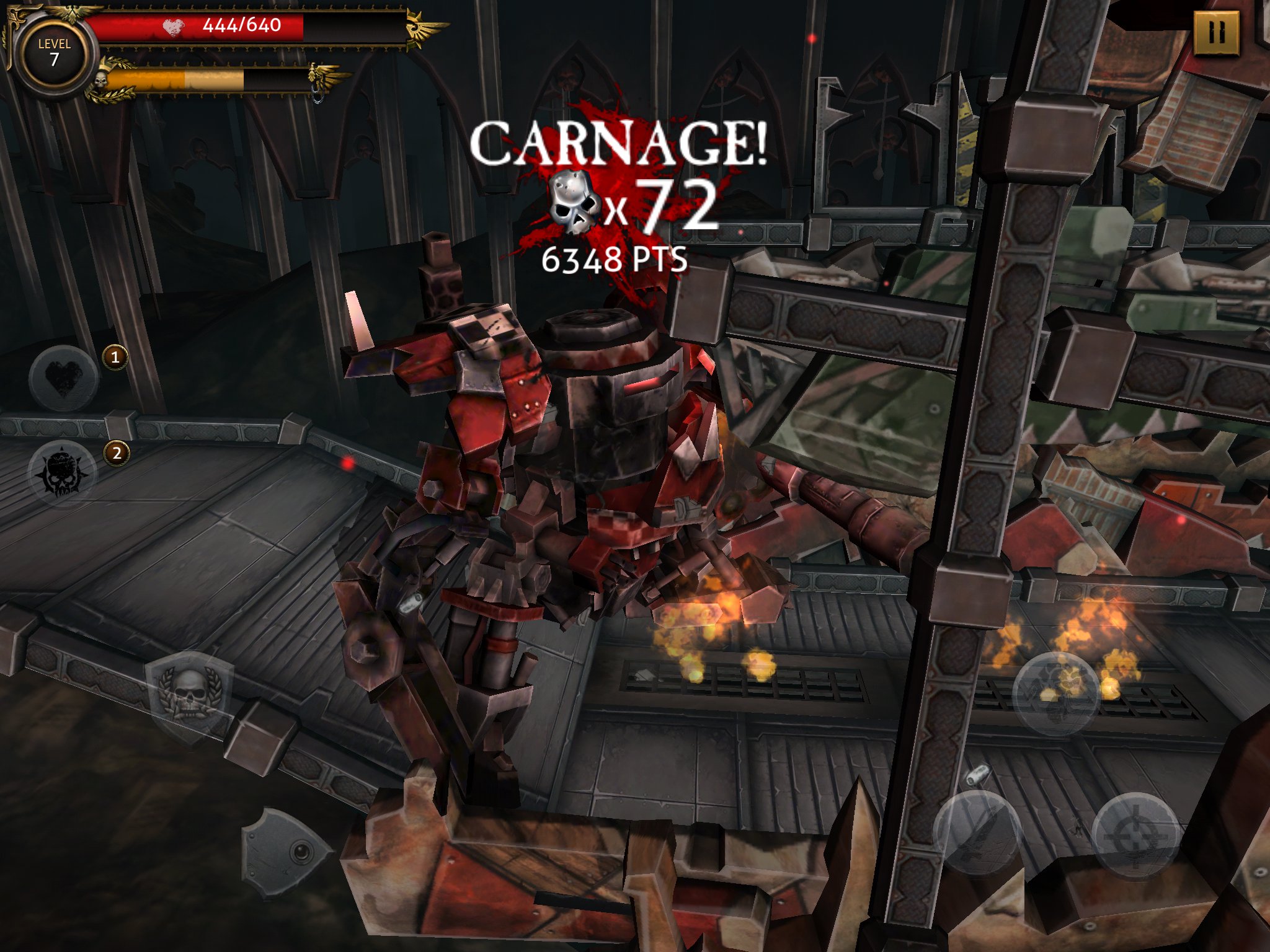Bronze Award-winning Warhammer 40,000: Carnage rips through Ork flesh and stomps onto Android