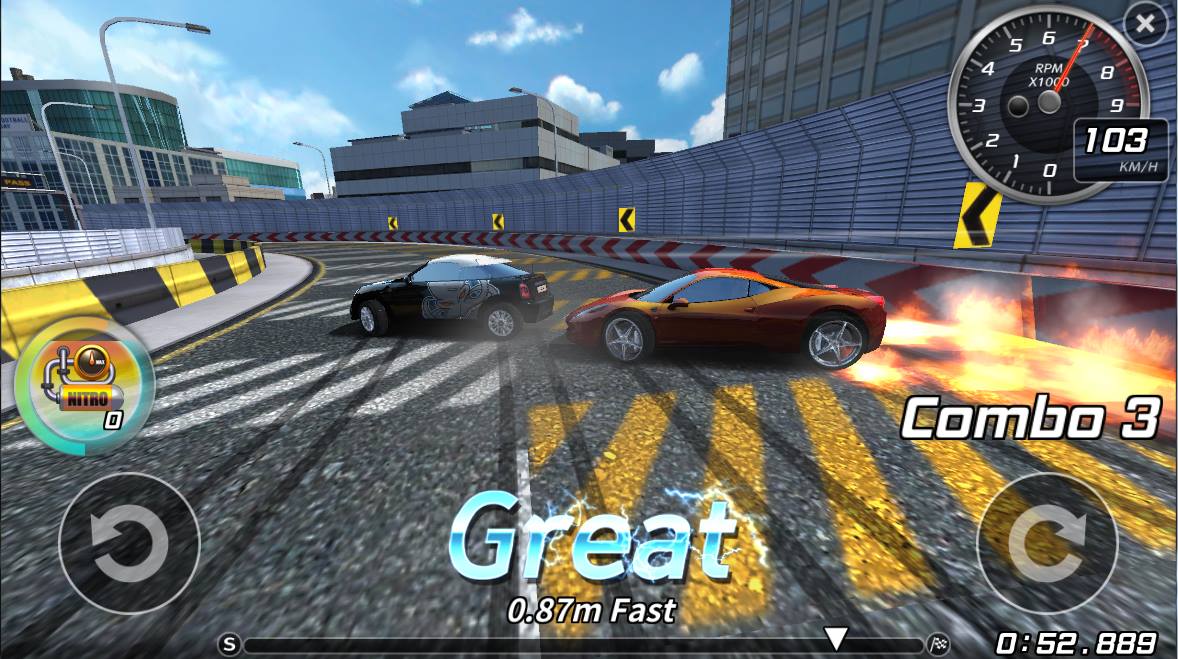 Race fast and dangerous to impress your date in Drift Girls, out now on iOS and Android