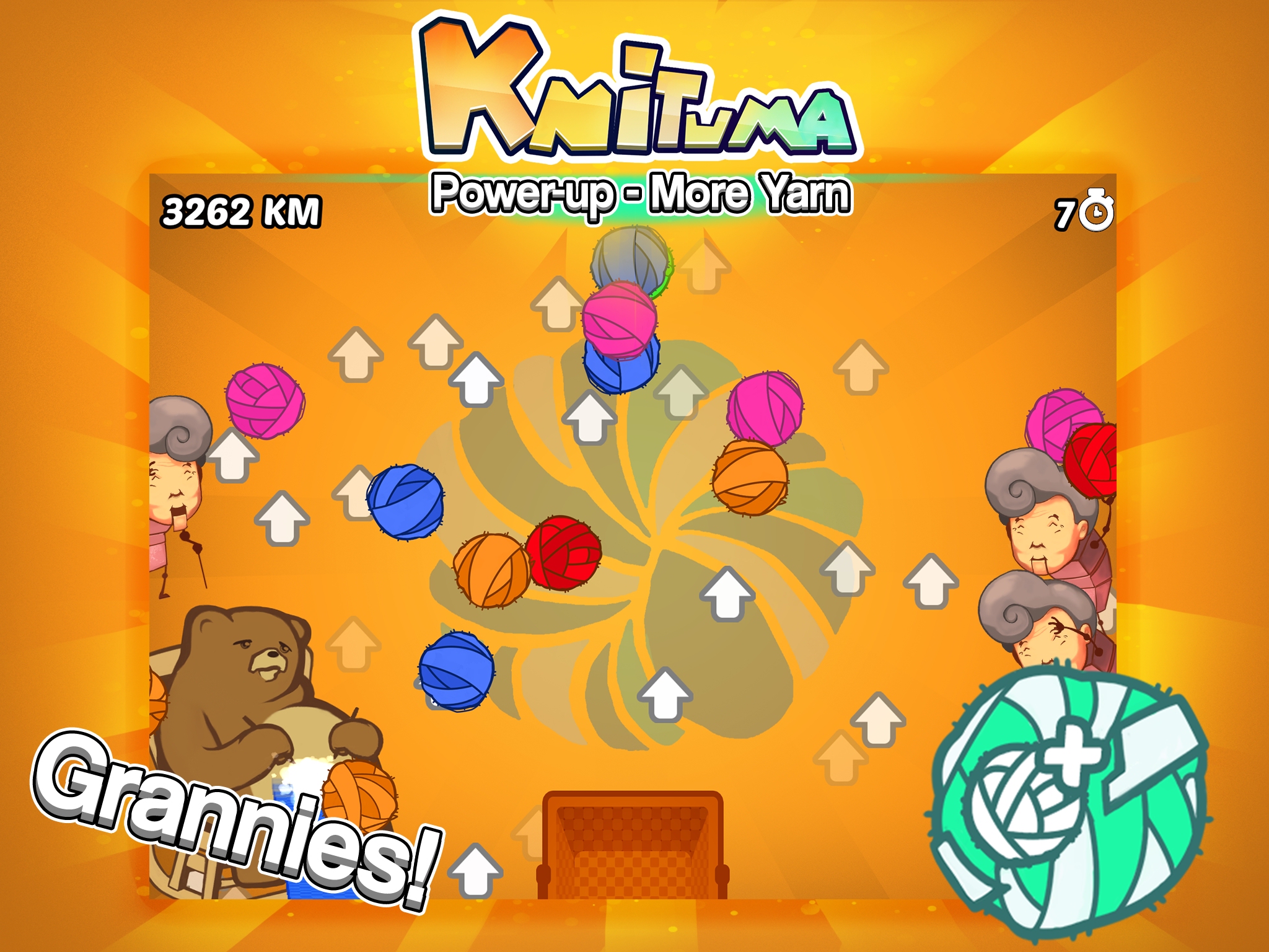 Knituma warms up your fingers with its frantic knitting challenge, out now on iOS