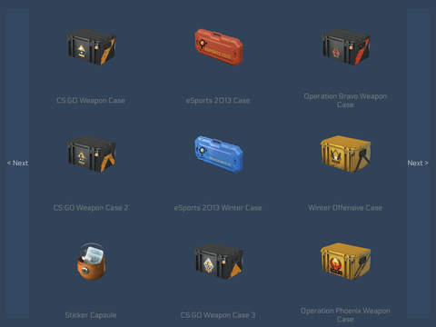 Genius iOS app lets you simulate opening a Counter Strike: GO case
