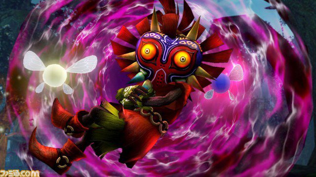 Check out Skull Kid and Phantom Ganon tearing it up in Hyrule Warriors Legends