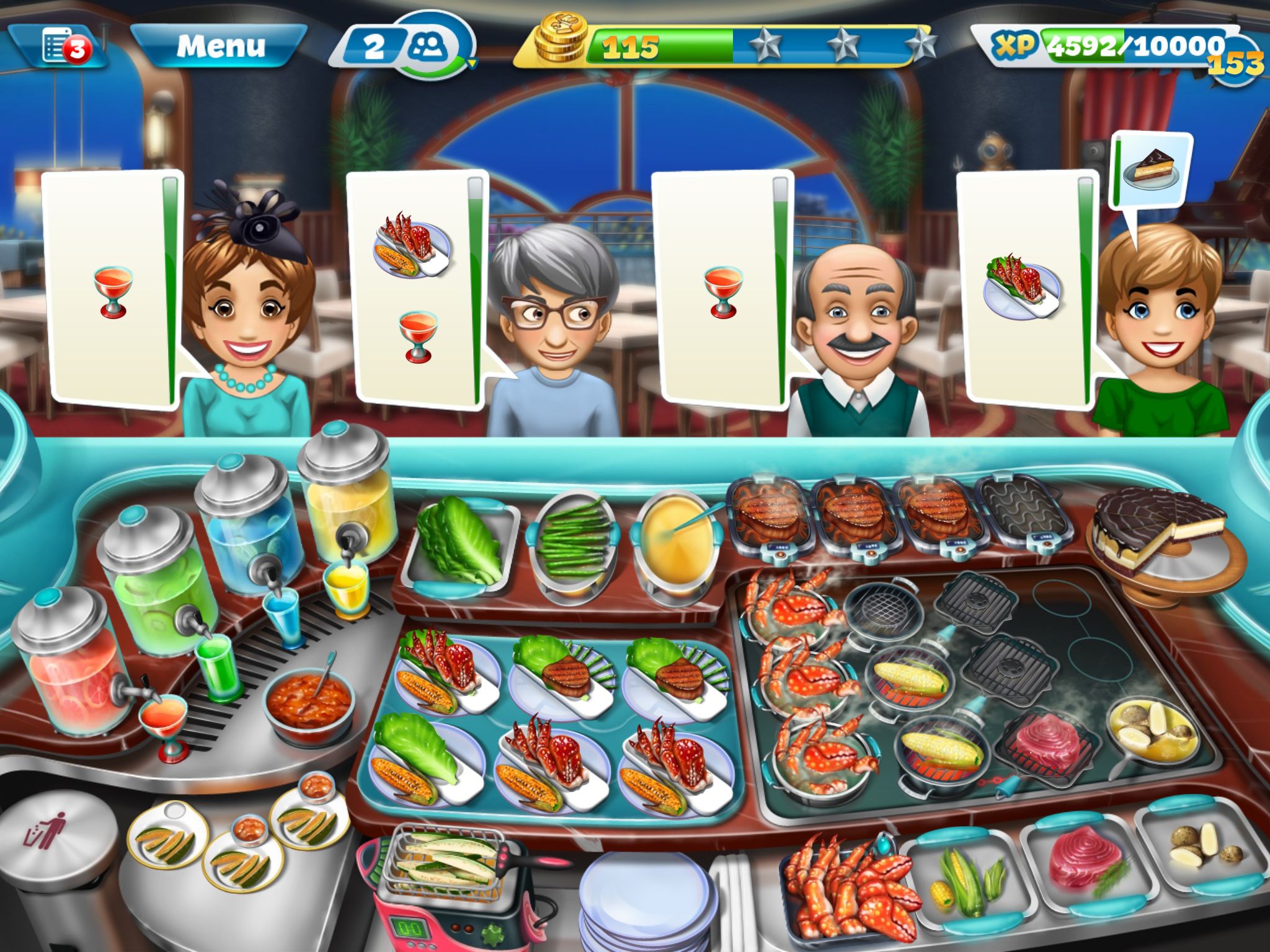 Set out on an undersea adventure in the latest Cooking Fever update