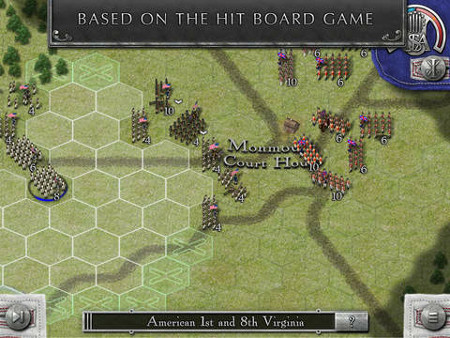 Out at midnight: Rebels and Redcoats is a massive strategy game from Hunted Cow for iPad