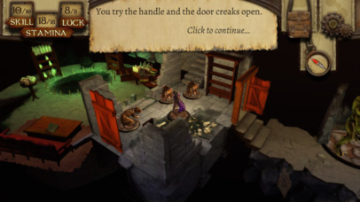 Brave the cavernous dungeons and dangers of The Warlock of Firetop Mountain, out now on iOS