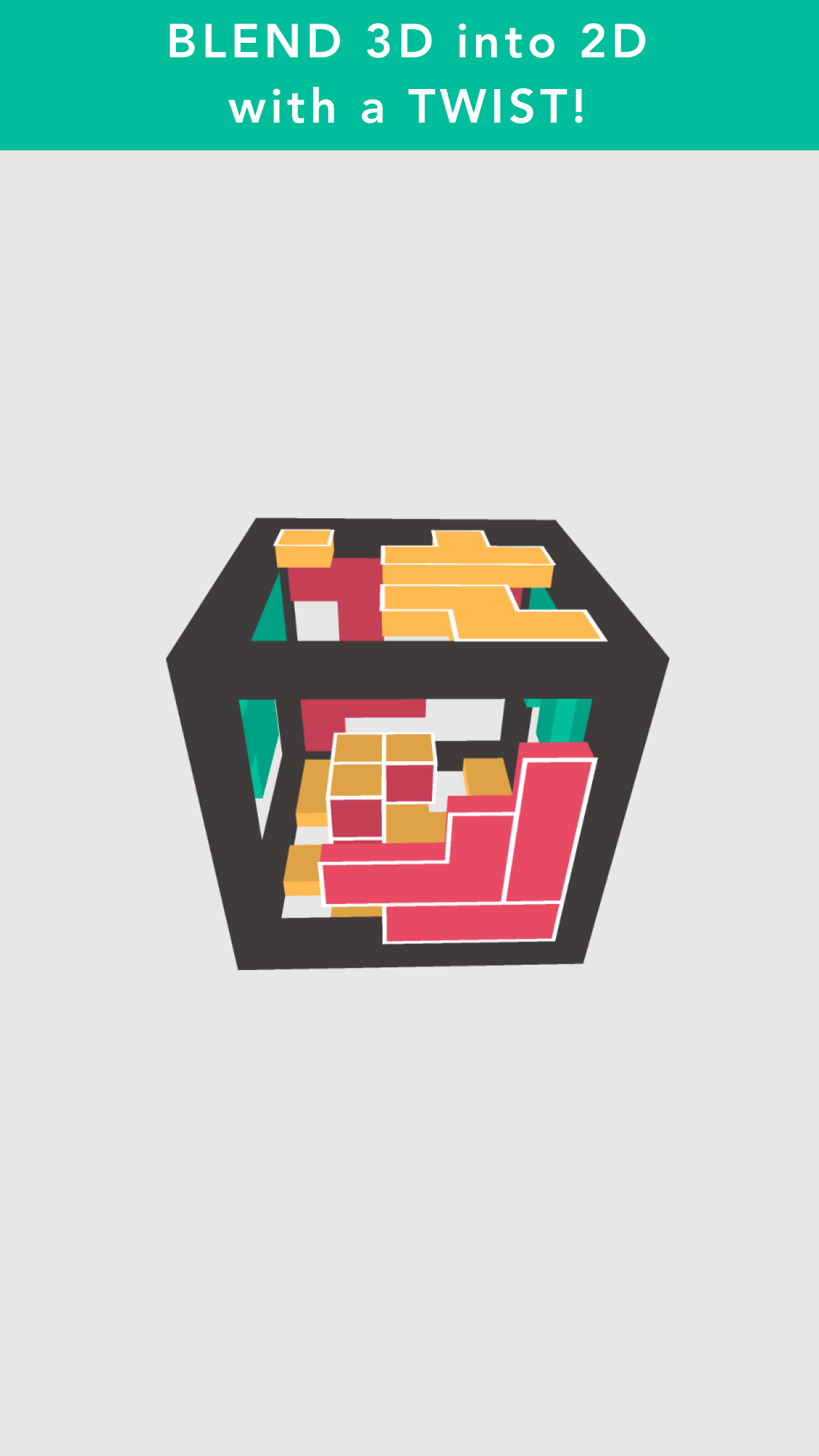 LVL is an upcoming sliding block puzzler where perspective matters