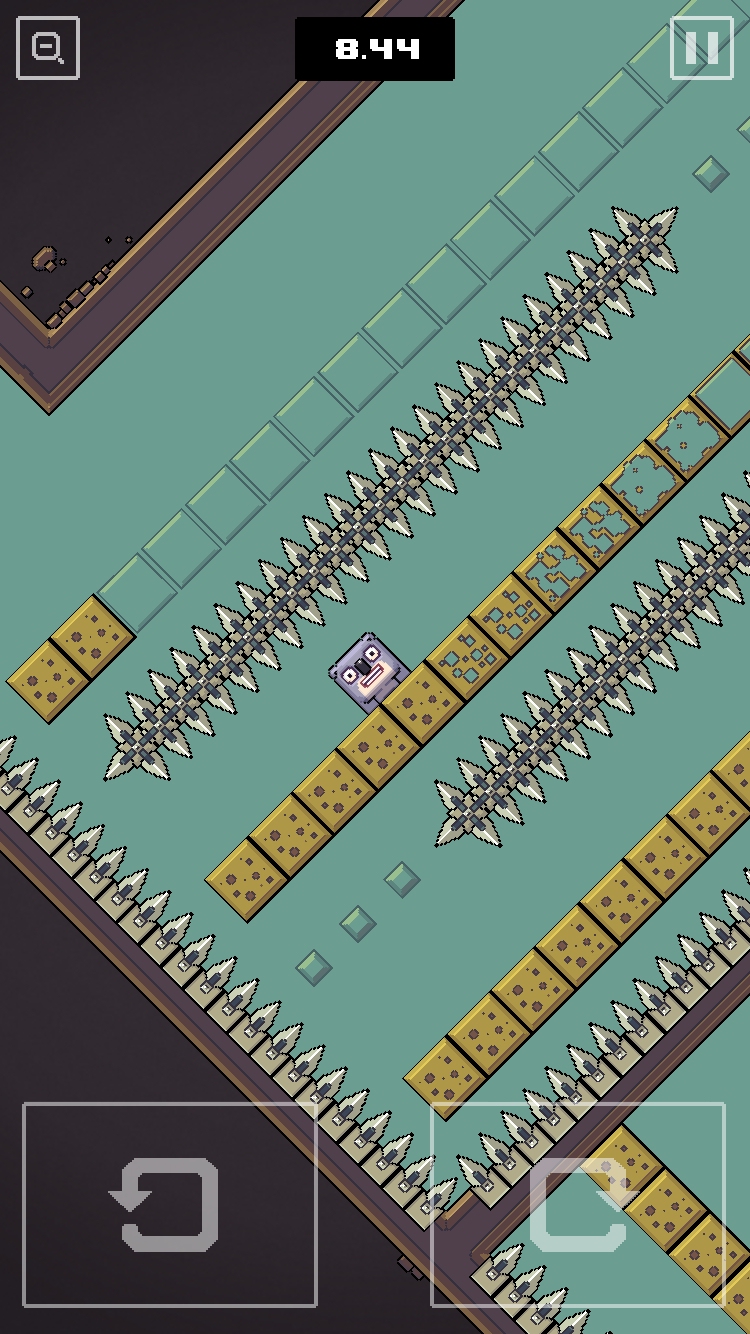 Spin rooms to avoid spikes in brutal iOS freebie Cube Koala