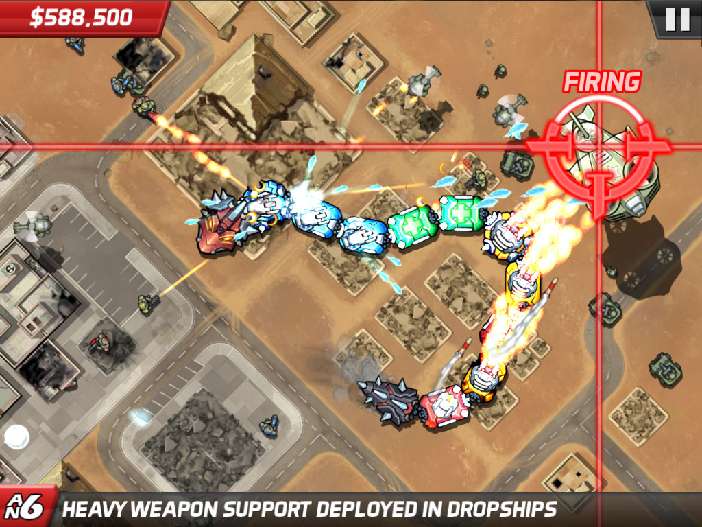 Colossatron: Massive World Threat will blast onto iOS and Android on December 19th
