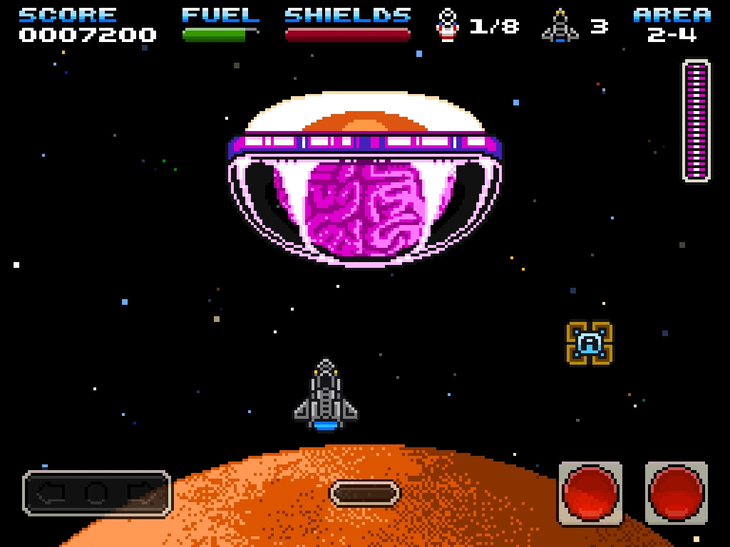 Shuttle Scuttle brings its challenging retro space shooting and ugly aliens to Android