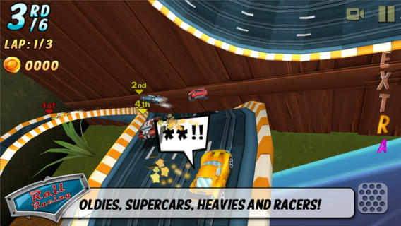 Reckless Racing dev dips into fast slot-car racing in Rail Racing on iOS today