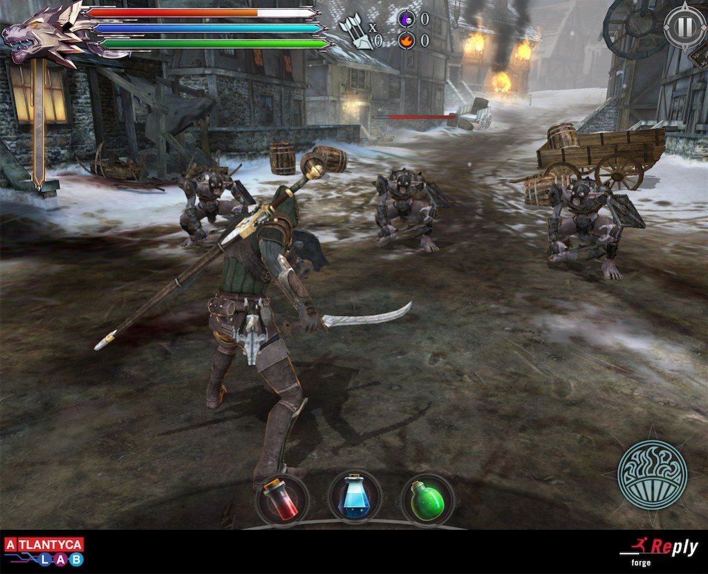 Superb gamebook Joe Dever's Lone Wolf is half price on Android and iOS until Sunday