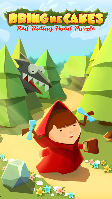 Bring Me Cakes is a brand new puzzler for iPhone and iPad that riffs on Little Red Riding Hood