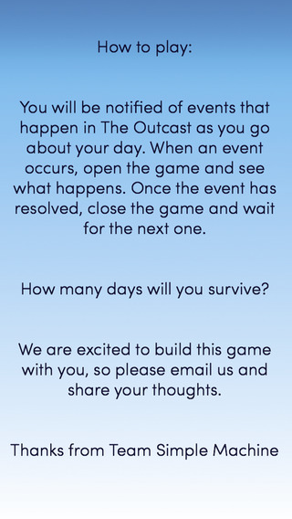 The Outcast is a passive adventure that may interest fans of Mountain