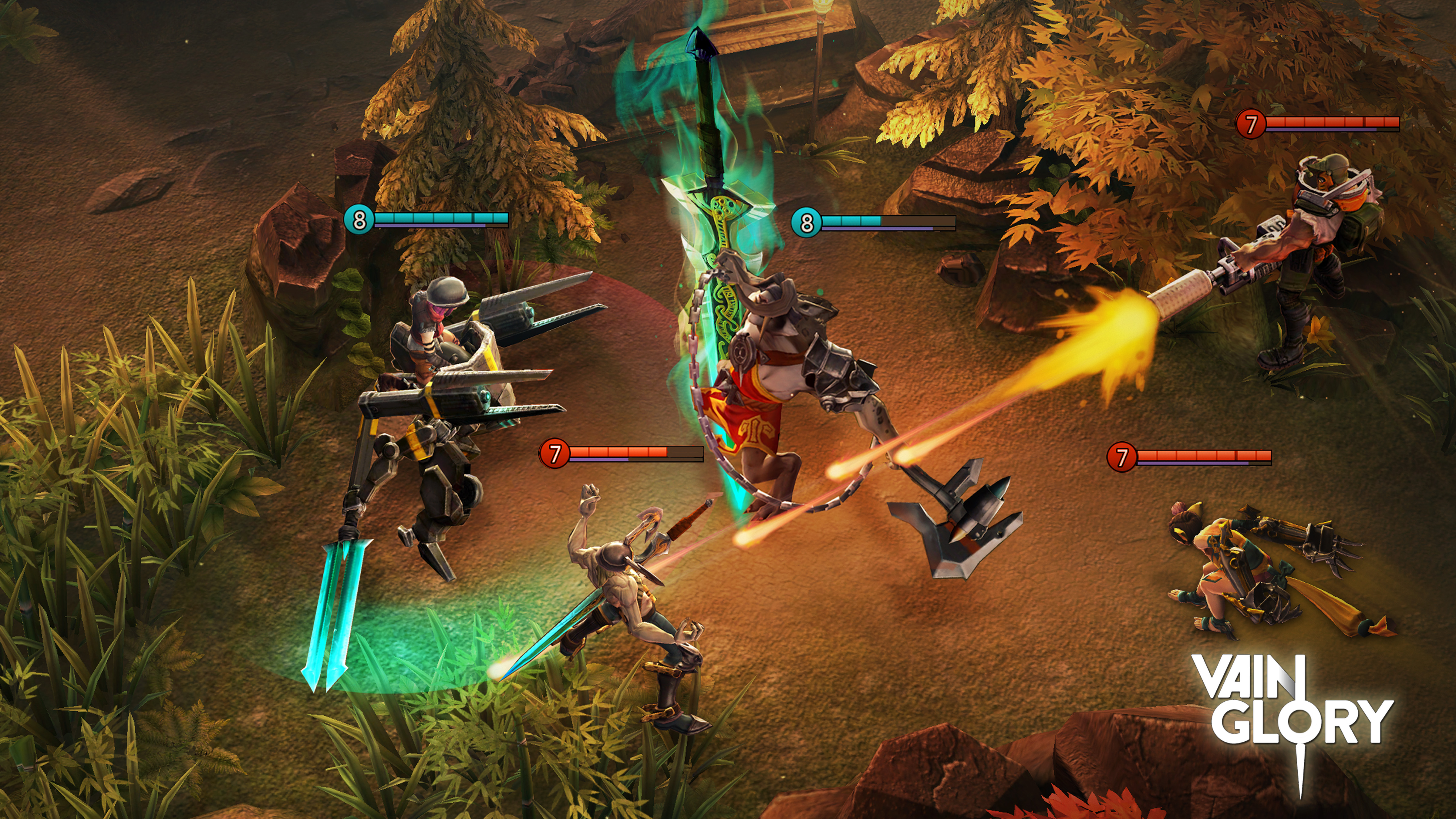 Fantasy MOBA Vainglory will be released on iOS in Europe on November 13th