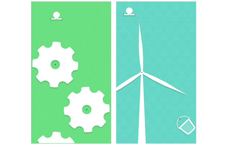 Drop Flip is the upcoming minimalist physics puzzler from Har•mo•ny developer
