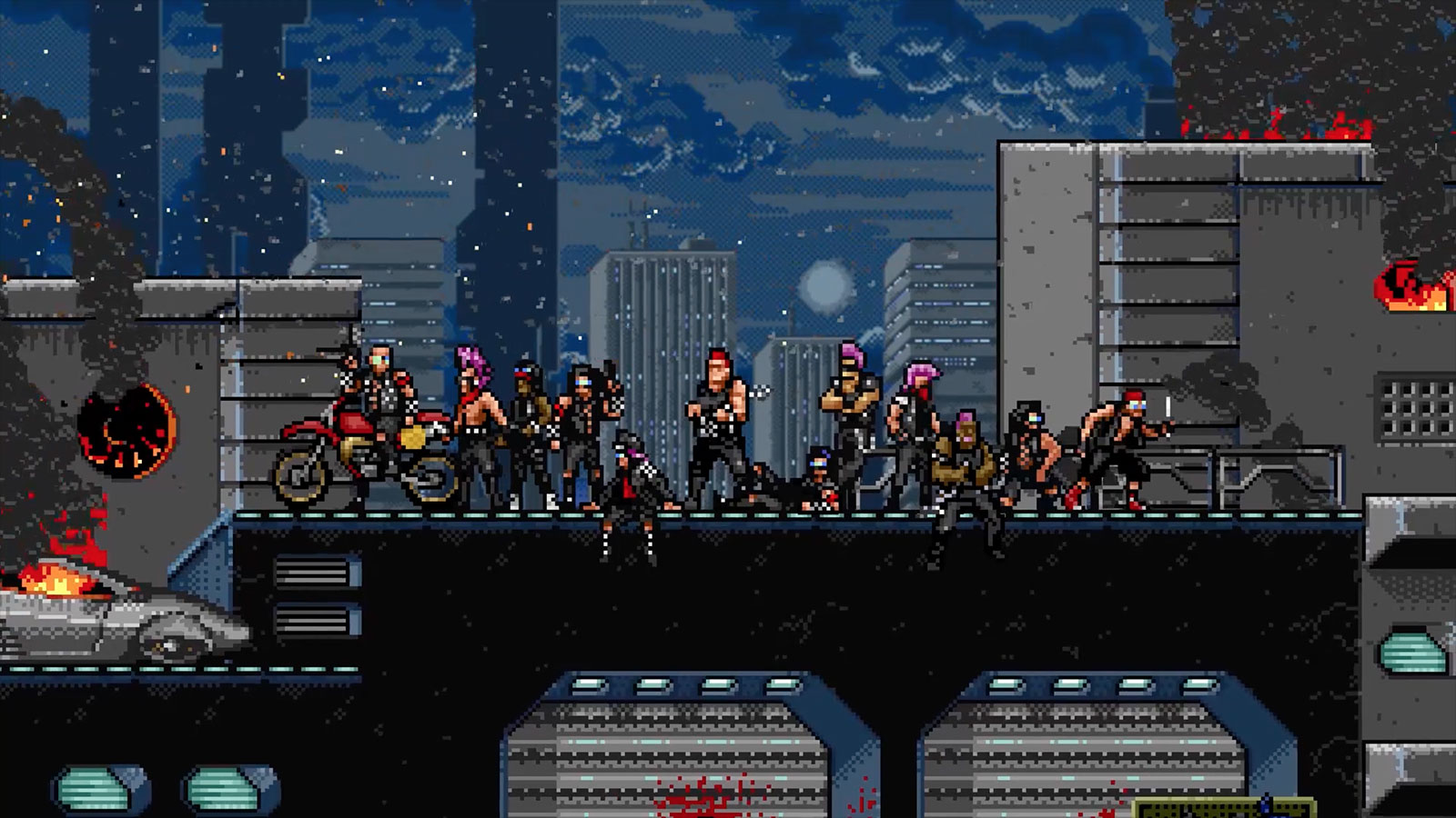 Coffee Stain Studios is publishing the retro side-scrolling shooter Huntdown