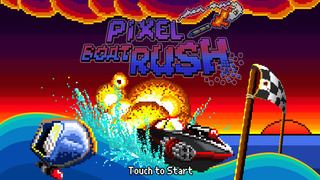 Out at midnight: Pixel Boat Rush is a retro-looking powerboat racer with a twist for iPad and iPhone