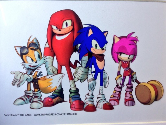 Sonic's got a scarf now and he's coming back to the 3DS with Sonic Boom