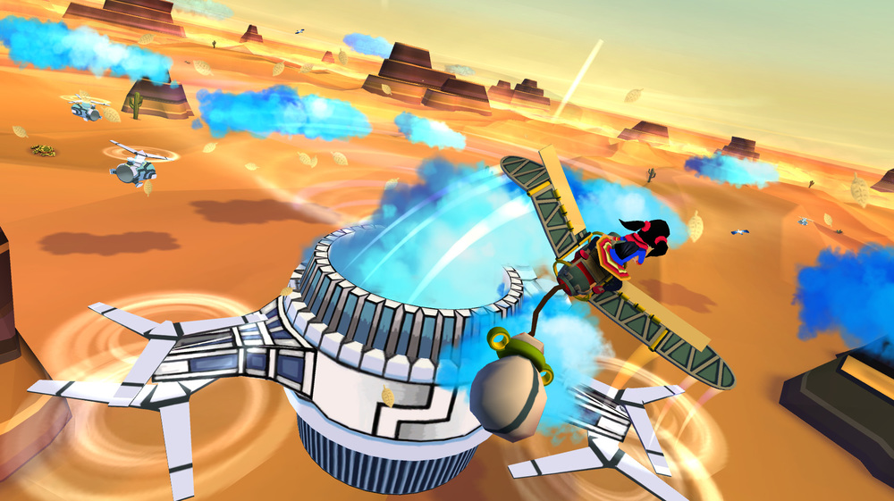 Cloud Chasers is a gorgeous survival game about father and daughter fleeing the desert